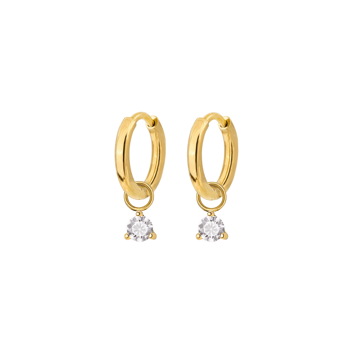 Blanco Lumbre Hoop Set Baby Gold