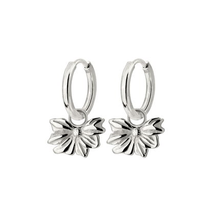 Eternal Bloom Hoop Set Small Silber