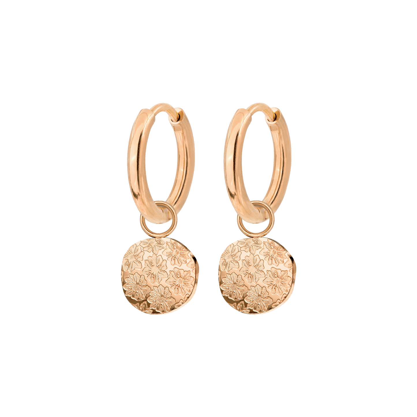 Everbloom Hoop Set Small Roségold