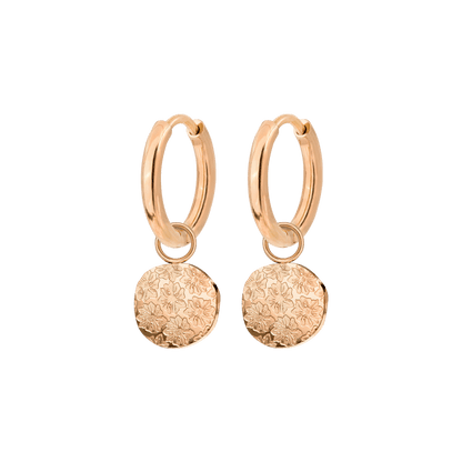 Everbloom Hoop Set Small Roségold