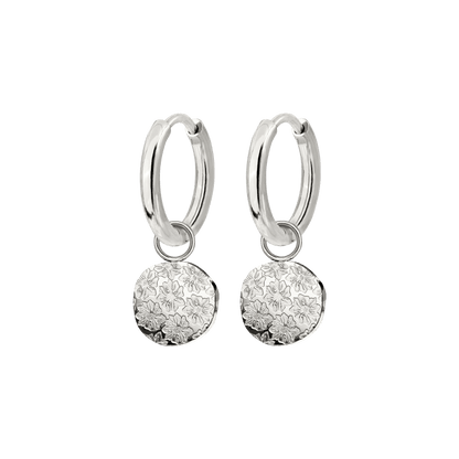 Everbloom Hoop Set Small Silber