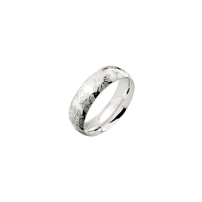 Everbloom Ring Silber