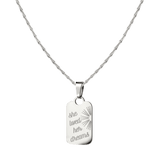 She lived her dreams Necklace Silber