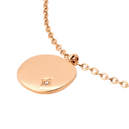 Spring Bling Necklace Roségold