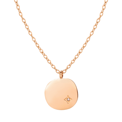 Spring Bling Necklace Roségold