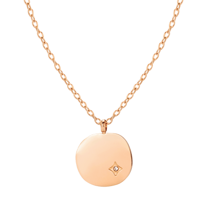Spring Bling Necklace Roségold