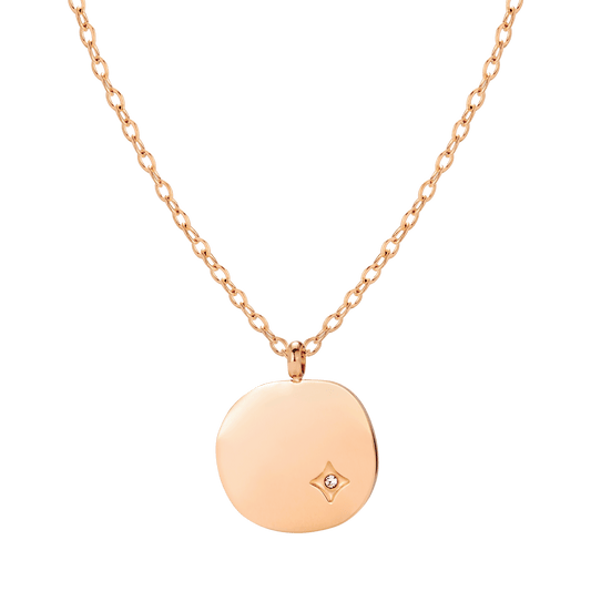 Spring Bling Necklace Roségold