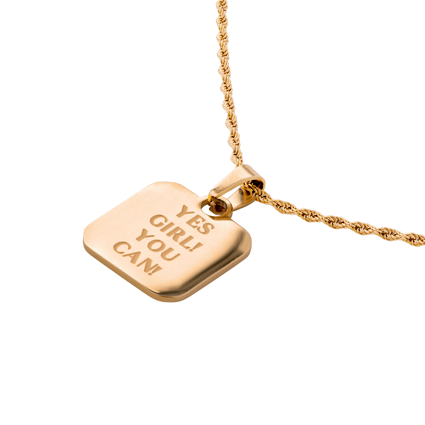 Yes girl! You can! Necklace Roségold
