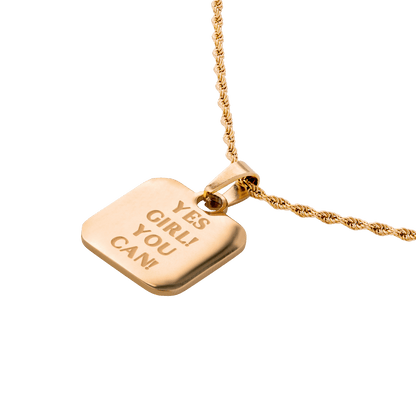 Yes girl! You can! Necklace Roségold