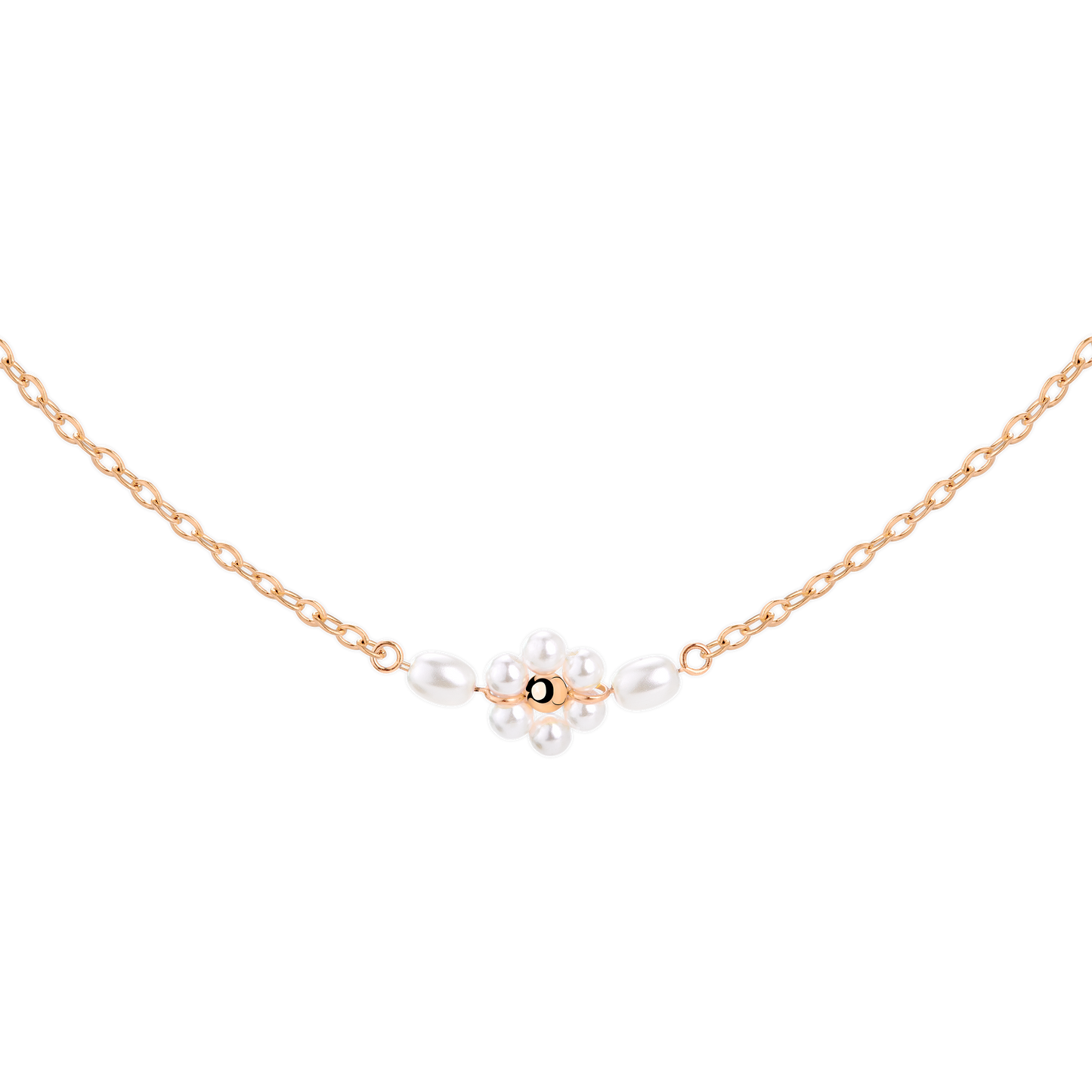 Daisy Choker Roségold