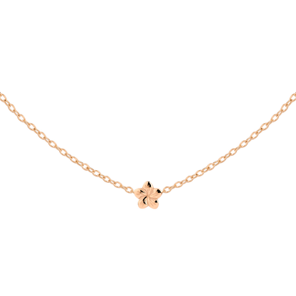 Floral Glow Choker Roségold