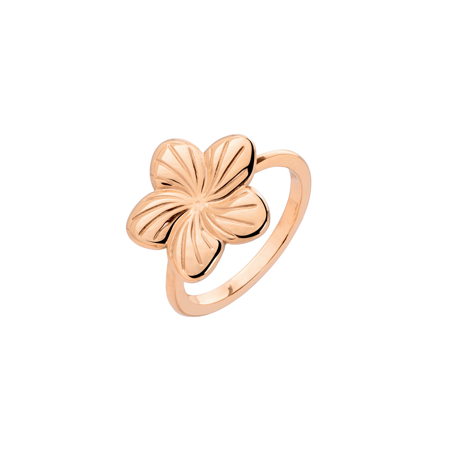 Floral Glow Ring Roségold