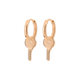 Low-key Hoop Set Small Roségold