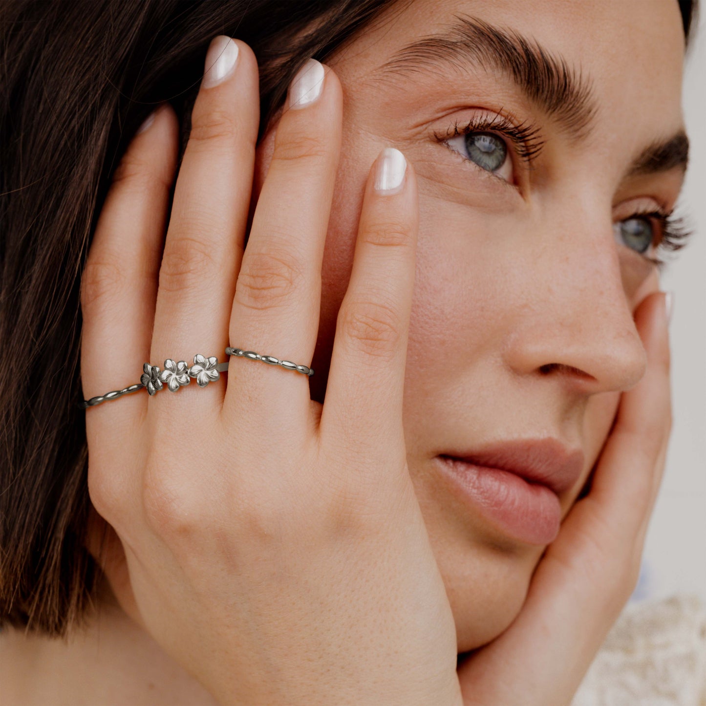 Meadow Ring Silber
