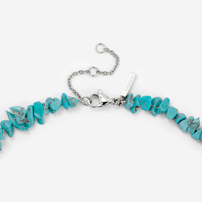 Blue Lagoon Necklace Silber