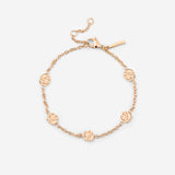 Boho Coin Bracelet Roségold