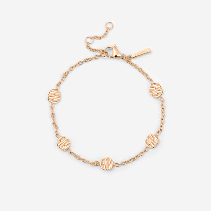 Boho Coin Bracelet Roségold