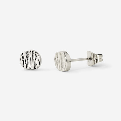 Boho Coin Studs Silber