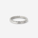 Boho Dots Ring Silber