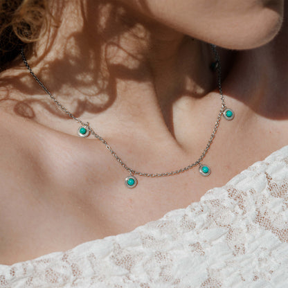 Maris Treasure Necklace Silber