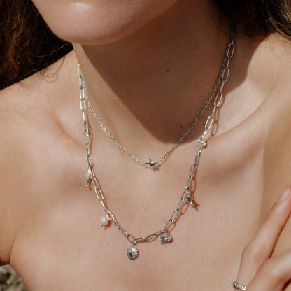 Seaside Treasures Necklace Silber