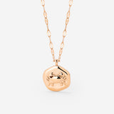 Crab Chaser Necklace Roségold