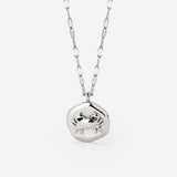 Crab Chaser Necklace Silber