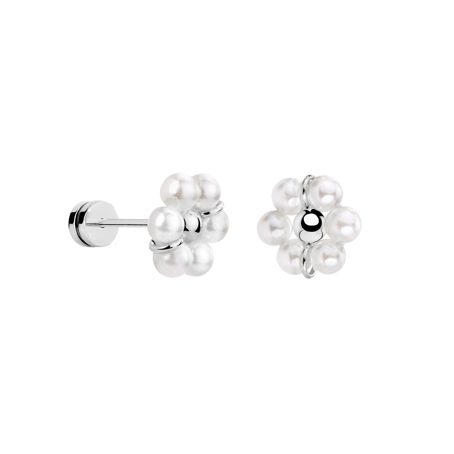 Daisy Studs Silber
