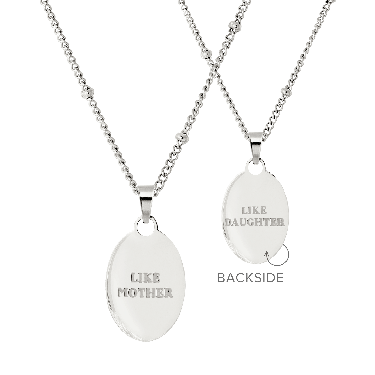 Eternal Bond Necklace Silber