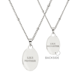 Eternal Bond Necklace Silber