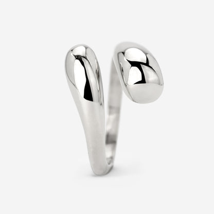 Gentle Embrace Ring Silber