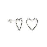 Heart of Gold Studs Silber