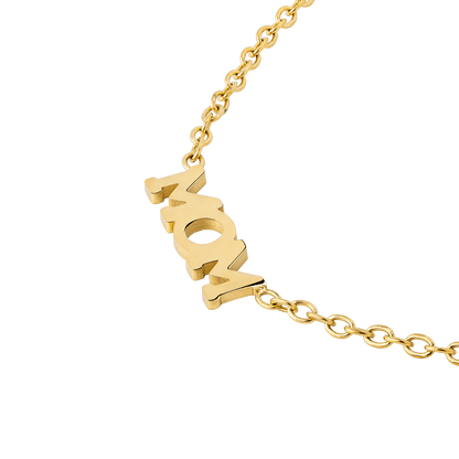 Mom Forever Necklace Gold