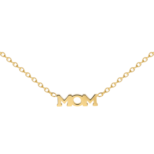 Mom Forever Necklace Gold