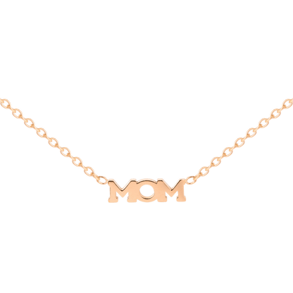 Mom Forever Necklace Roségold