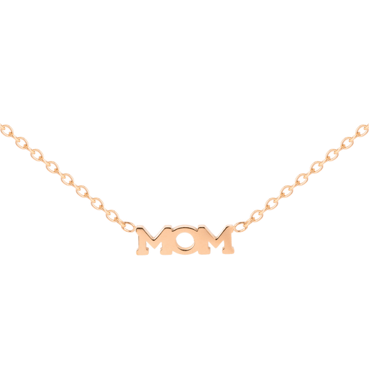 Mom Forever Necklace Roségold