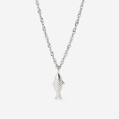 Pezito Necklace Silber