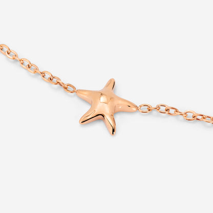 Sea Star Choker Roségold