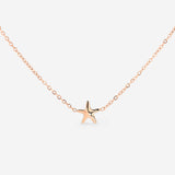 Sea Star Choker Roségold