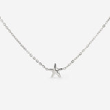 Sea Star Choker Silber