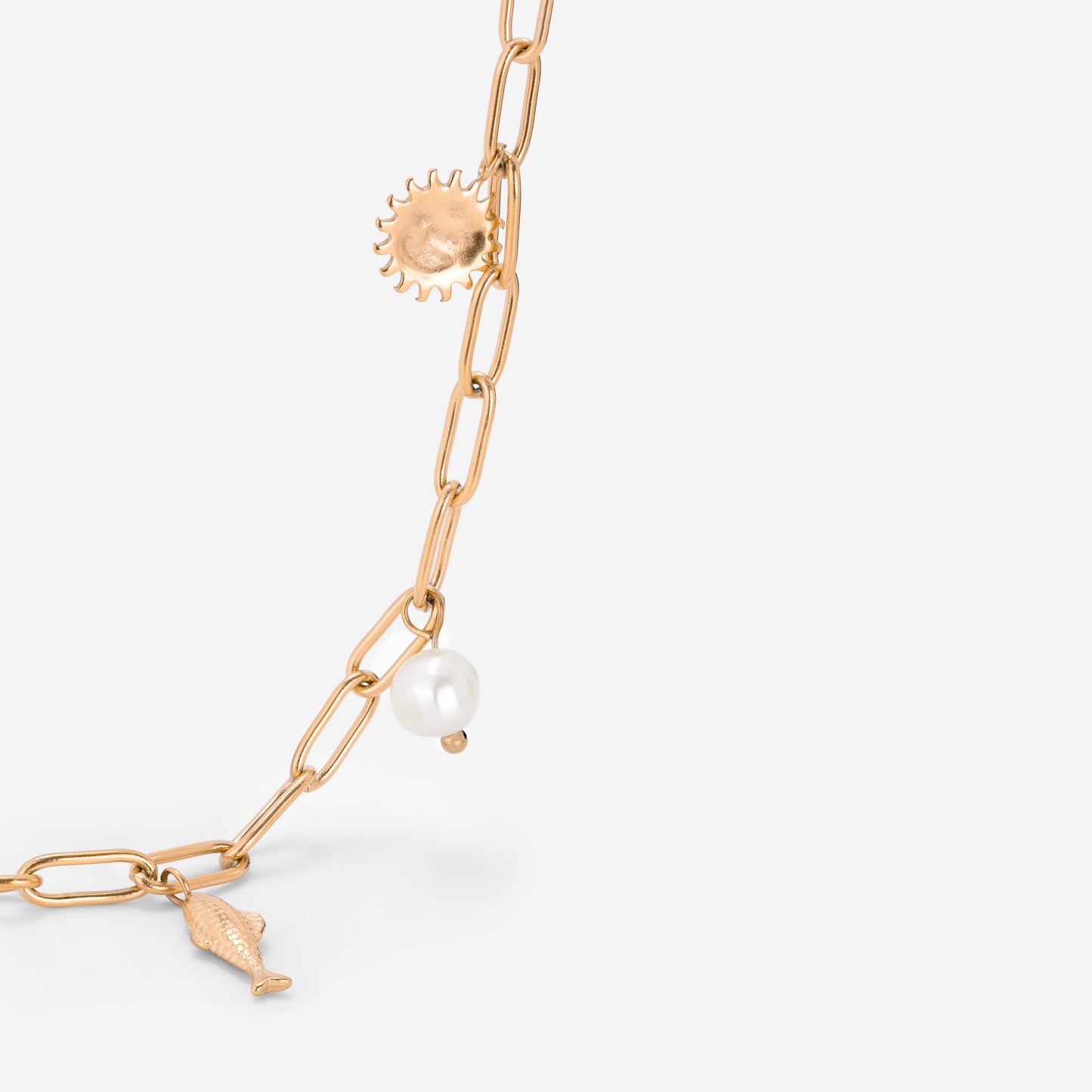 Seaside Treasures Necklace Roségold