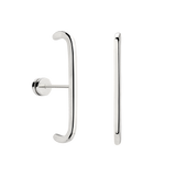 Soft Line Studs Silber