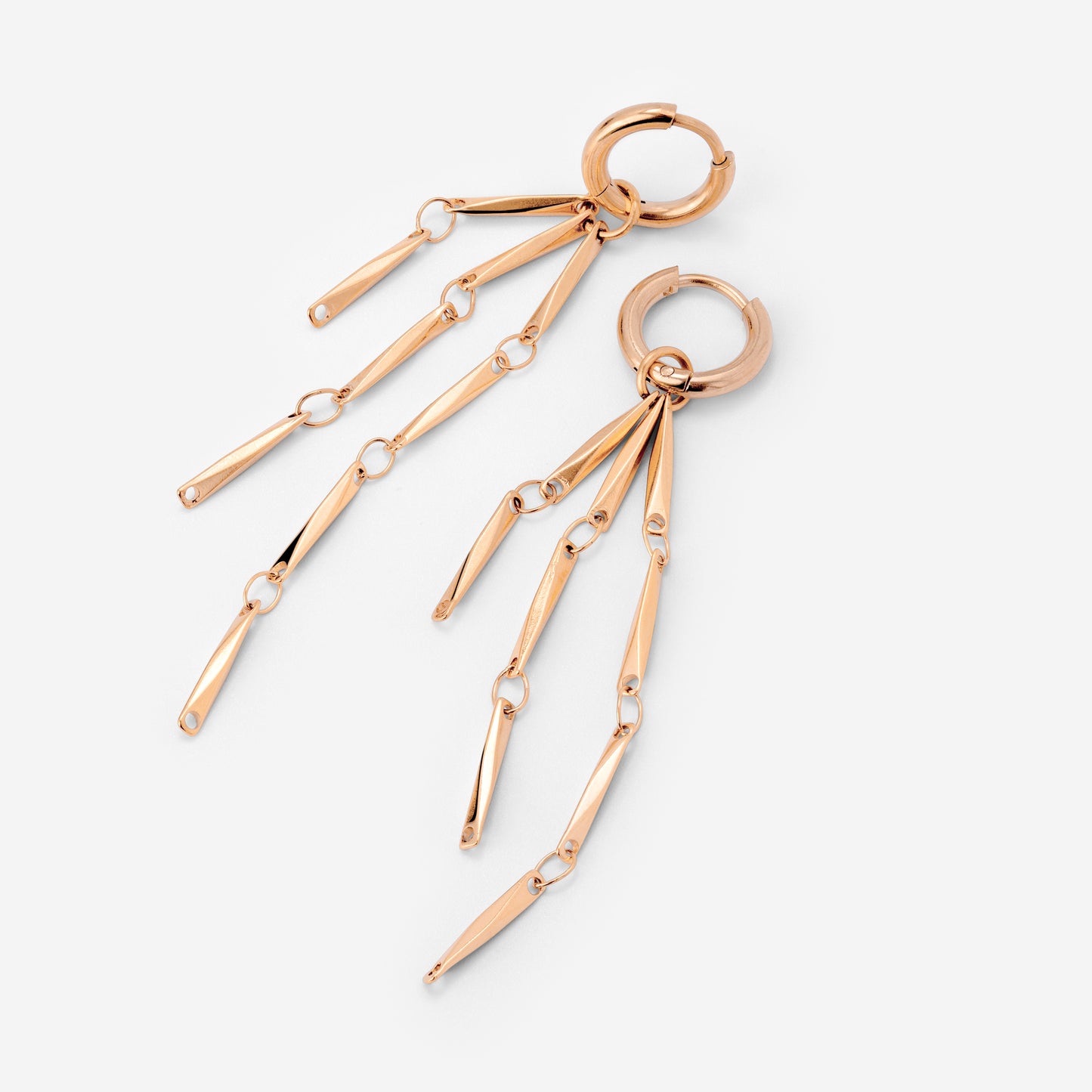 Wind Chime Hoop Set Baby Roségold