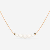 Pearlessence Choker Roségold