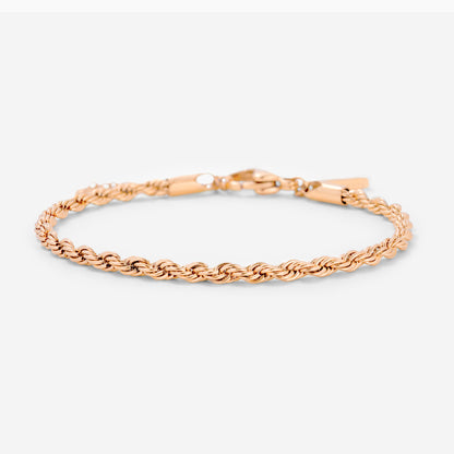 Rope Chain Bracelet Roségold