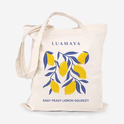 Jutetasche Easy peasy lemon squeezy