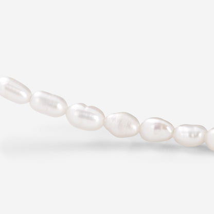 Perlita Choker Silber