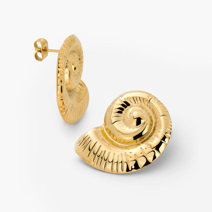 Siren's Spell Studs Gold