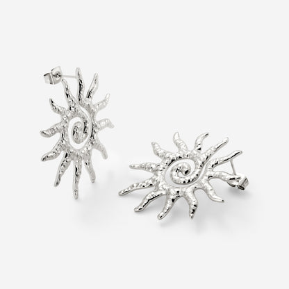 Soleil Studs Silber