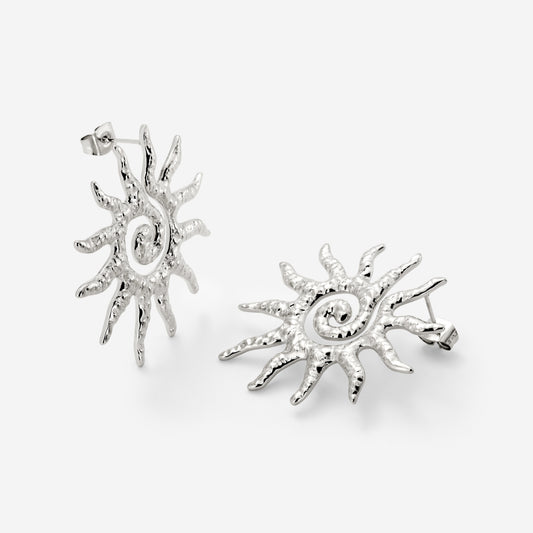 Soleil Studs Silber